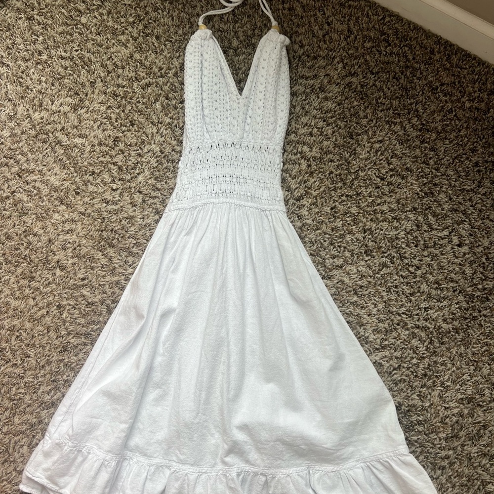Blanco by Nature Halter Dress